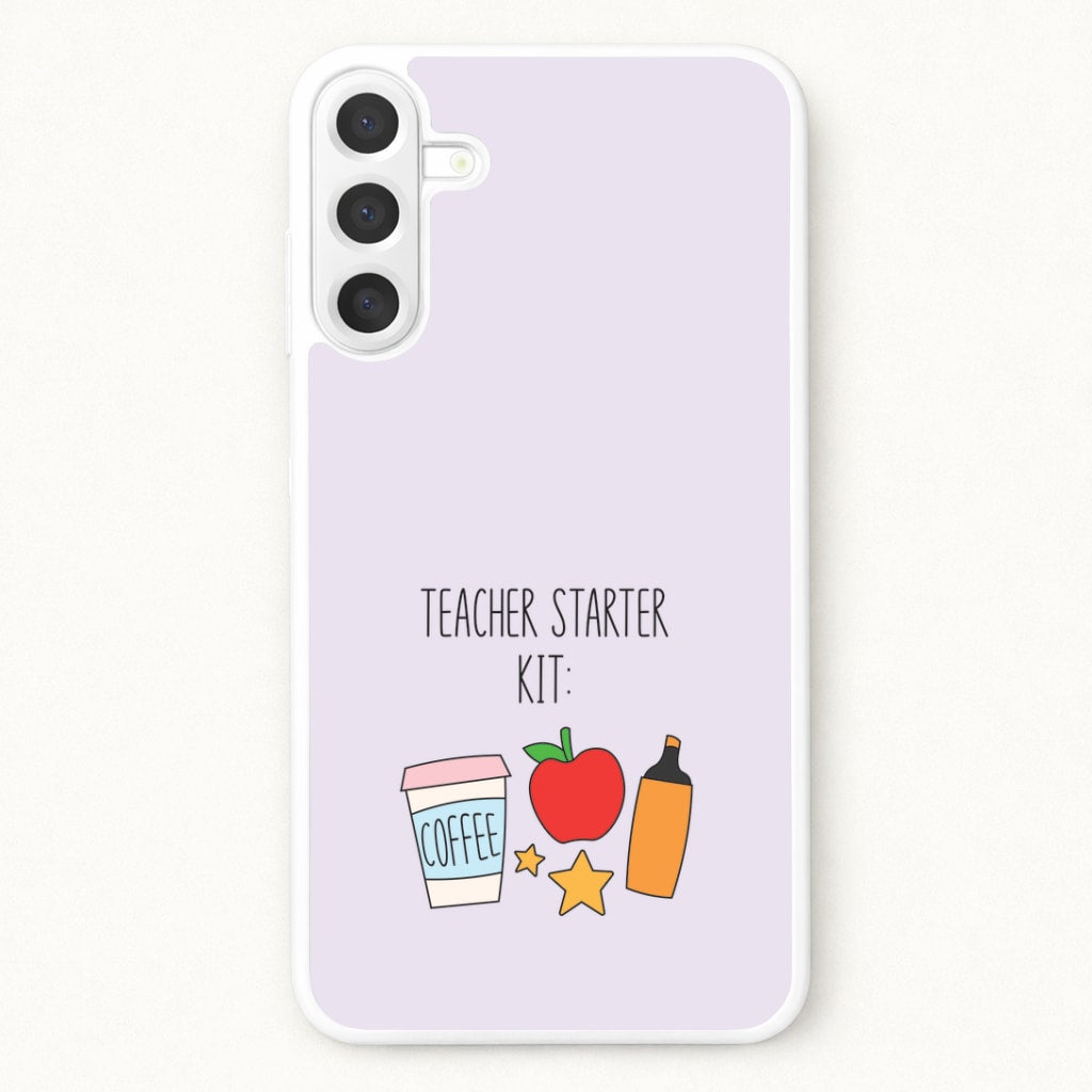 Teacher Starter Kit Phone Case for Galaxy A37