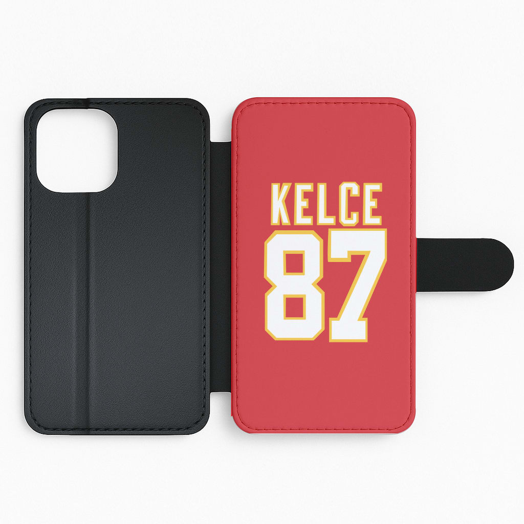 Kelce 87 - Travis Flip Phone Case