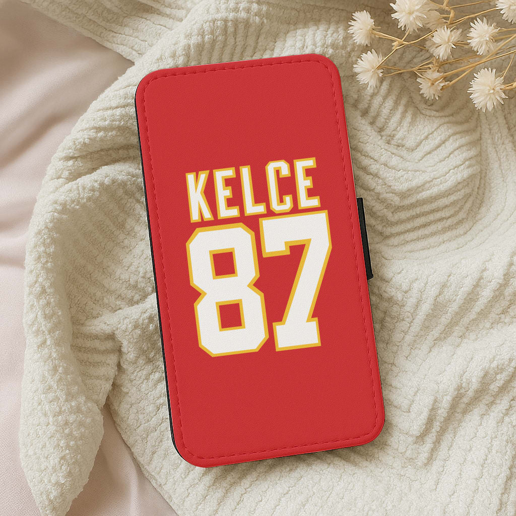 Kelce 87 - Travis Wallet Phone Case