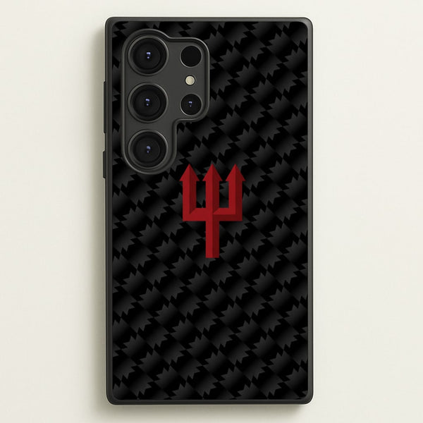 Red Devils Trident Phone Case - Galaxy S25 Ultra / Standard