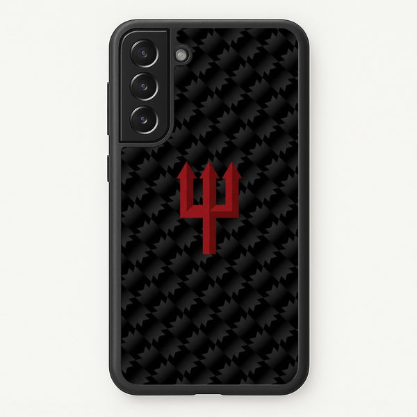 Red Devils Trident Phone Case - Galaxy S21FE / Standard