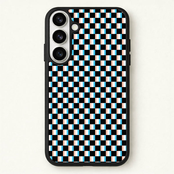 3D Squares - Trippy Patterns Phone Case for Galaxy S26
