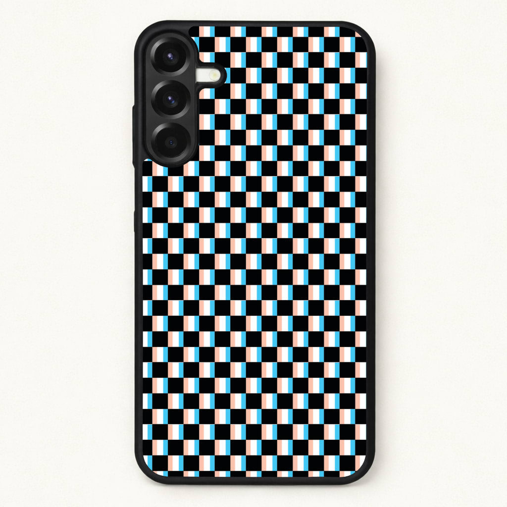 3D Squares - Trippy Patterns Phone Case for Galaxy A37