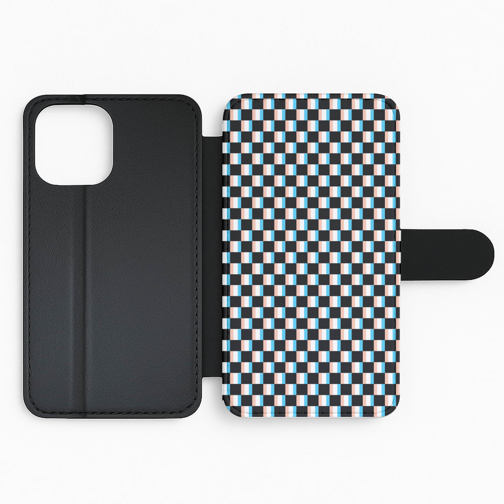 3D Squares - Trippy Patterns Flip Phone Case