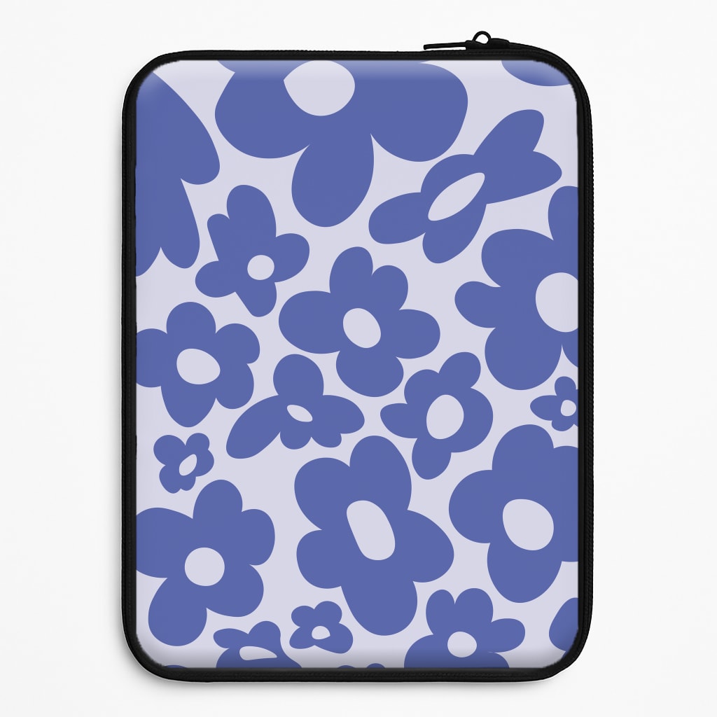 Blue Flowers - Trippy Patterns Universal Laptop Sleeve