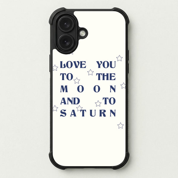 Love You To The Moon And To Saturn - Taylor Phone Case — Bumper case