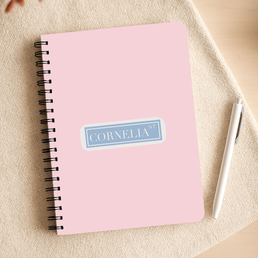 Cornelia Street - Taylor Notepad