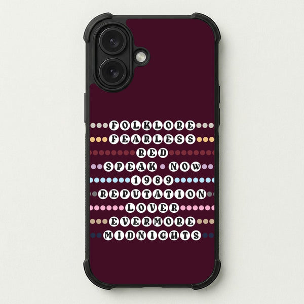 Concert Bracelets Phone Case — Bumper case