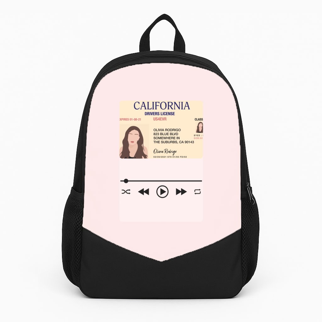 Drivers License - Olivia Rodrigo TikTok Backpack