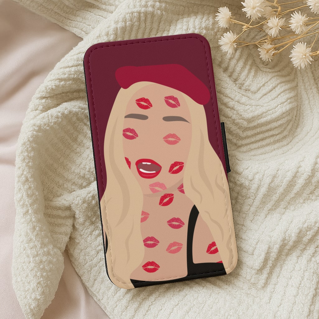 Kissed All Over - TikTok Trends Wallet Phone Case