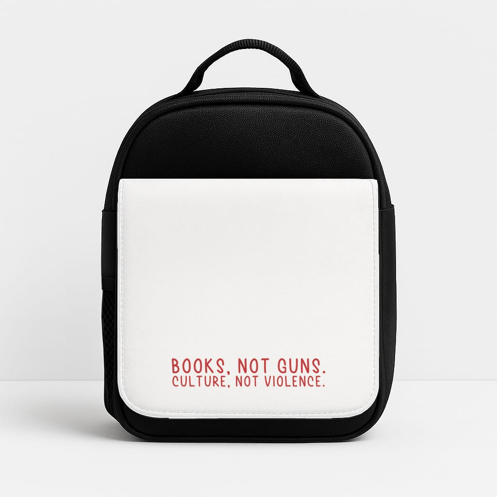 Books, Not Guns - TV Quotes Lunchbox