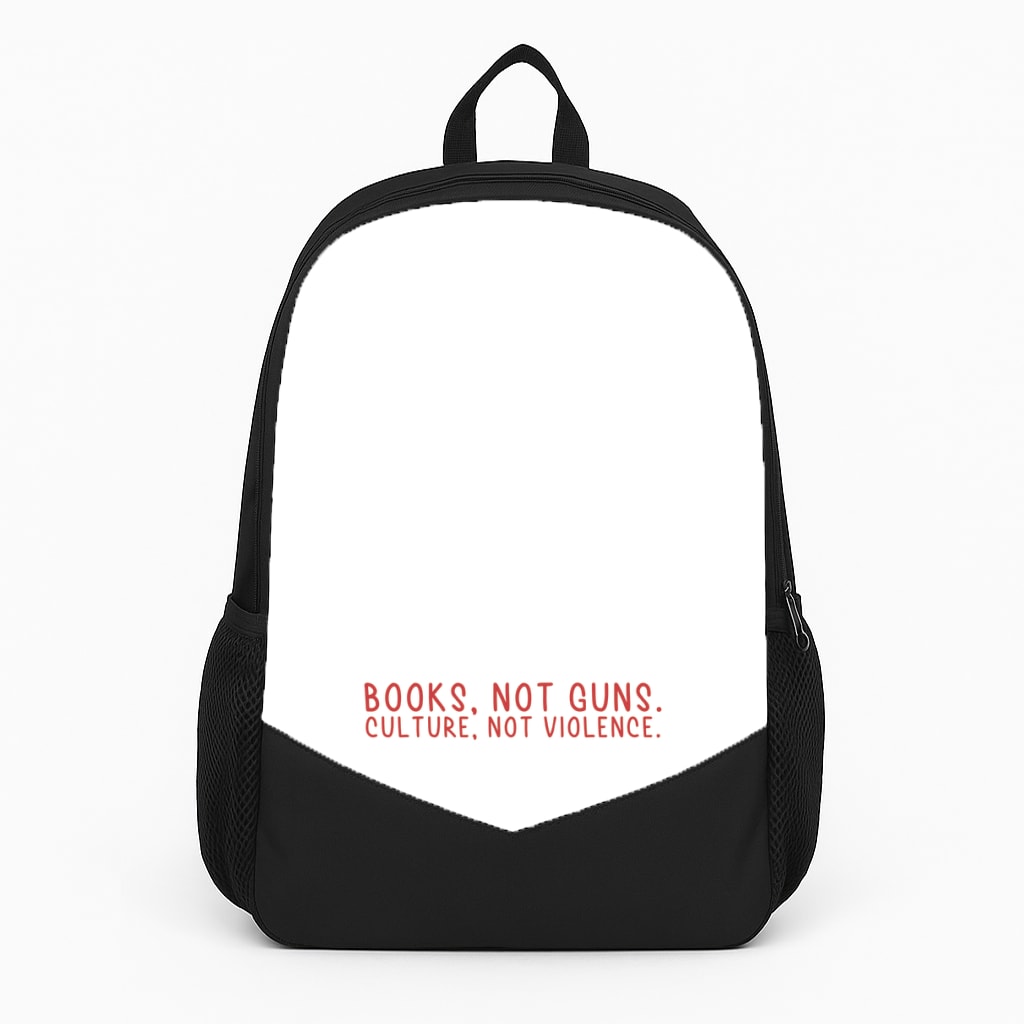 Books, Not Guns - TV Quotes Backpack