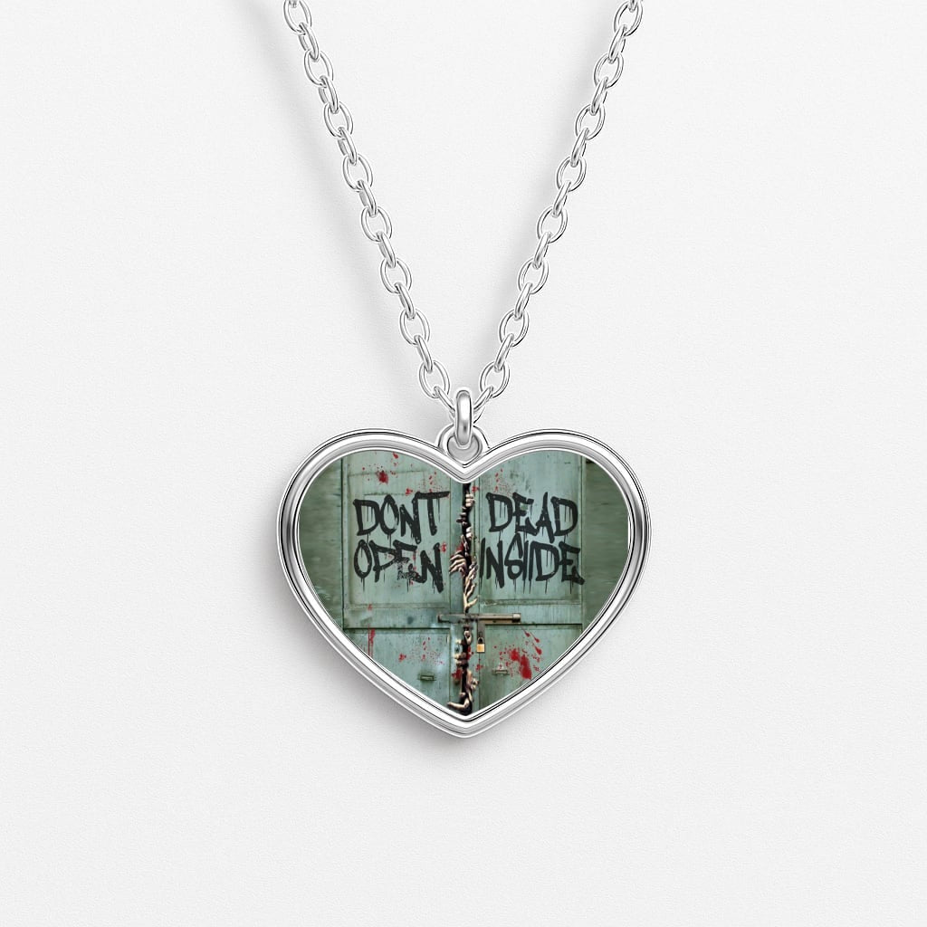 Don't Open Dead Inside Necklace