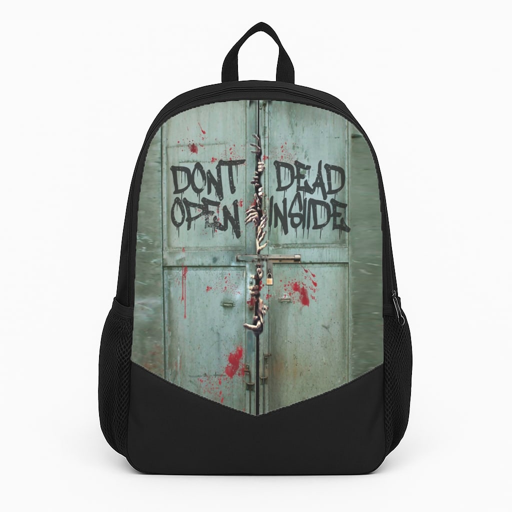 Don't Open Dead Inside Large Backpack