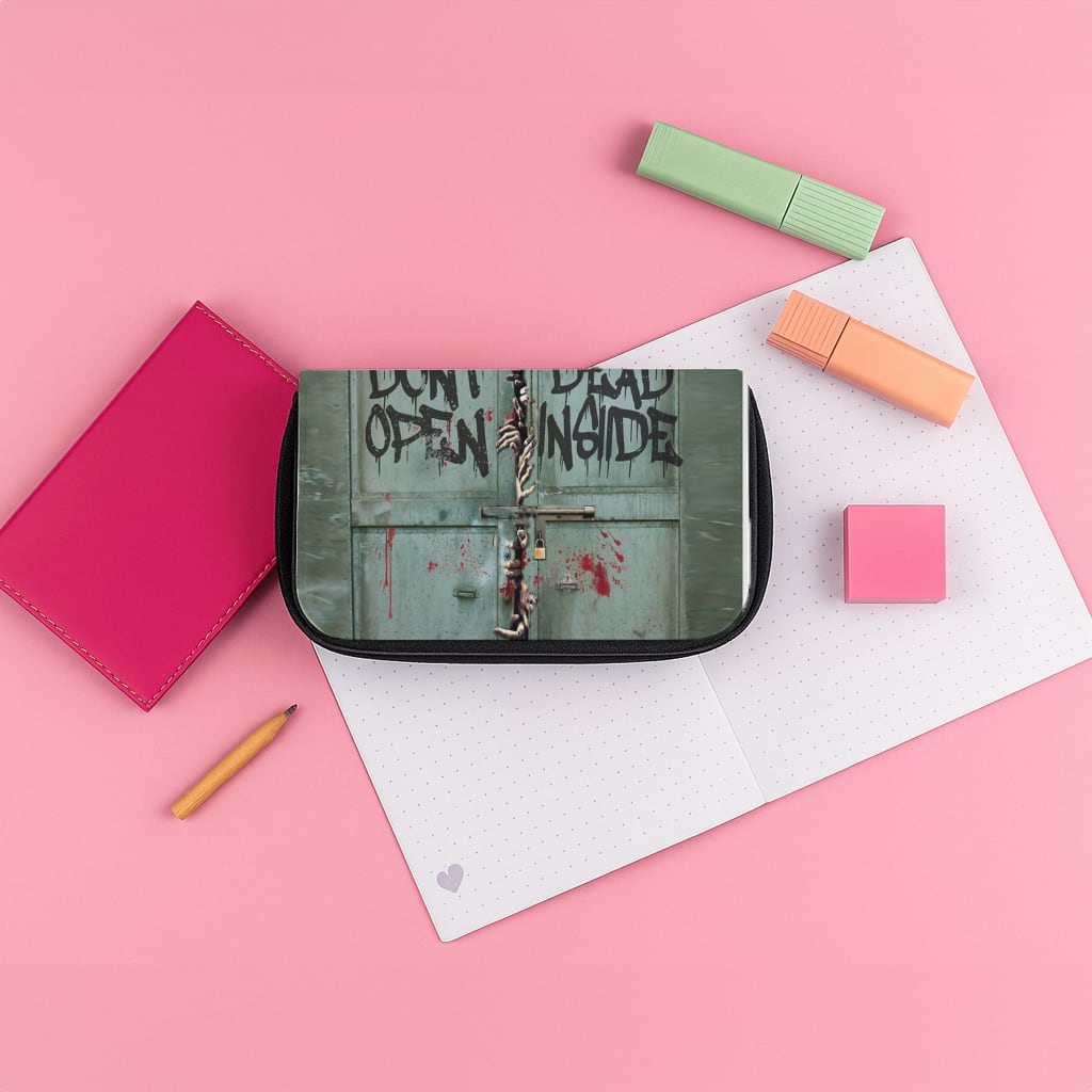 Don't Open Dead Inside Pencil Case