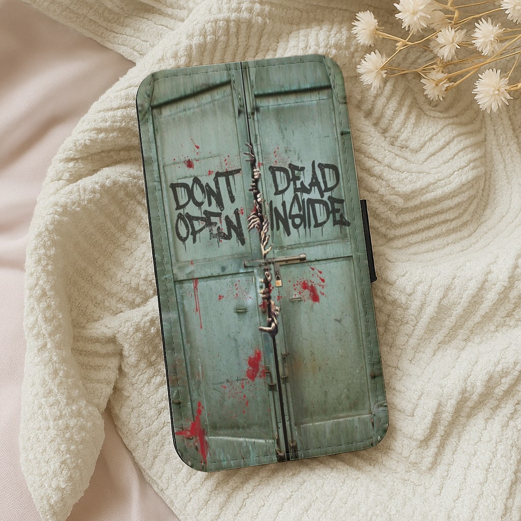 Don't Open Dead Inside Wallet Phone Case