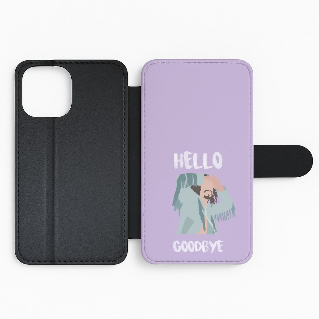Hello Goodbye Flip Phone Case