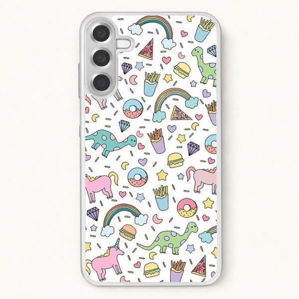 Tumblr Pattern Phone Case for Galaxy A17