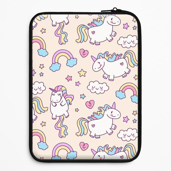 Cute Unicorn Pattern Universal Laptop Sleeve