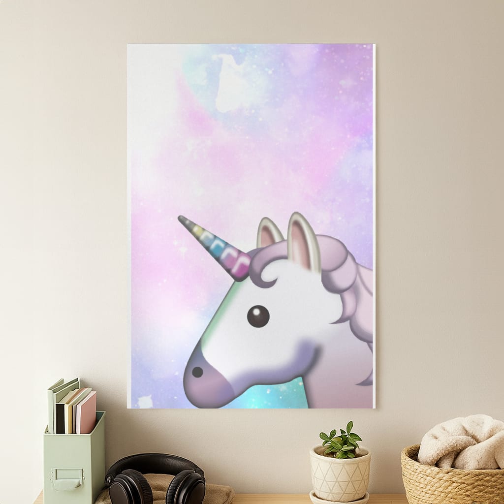 Galaxy Unicorn Pattern - Tumblr Poster