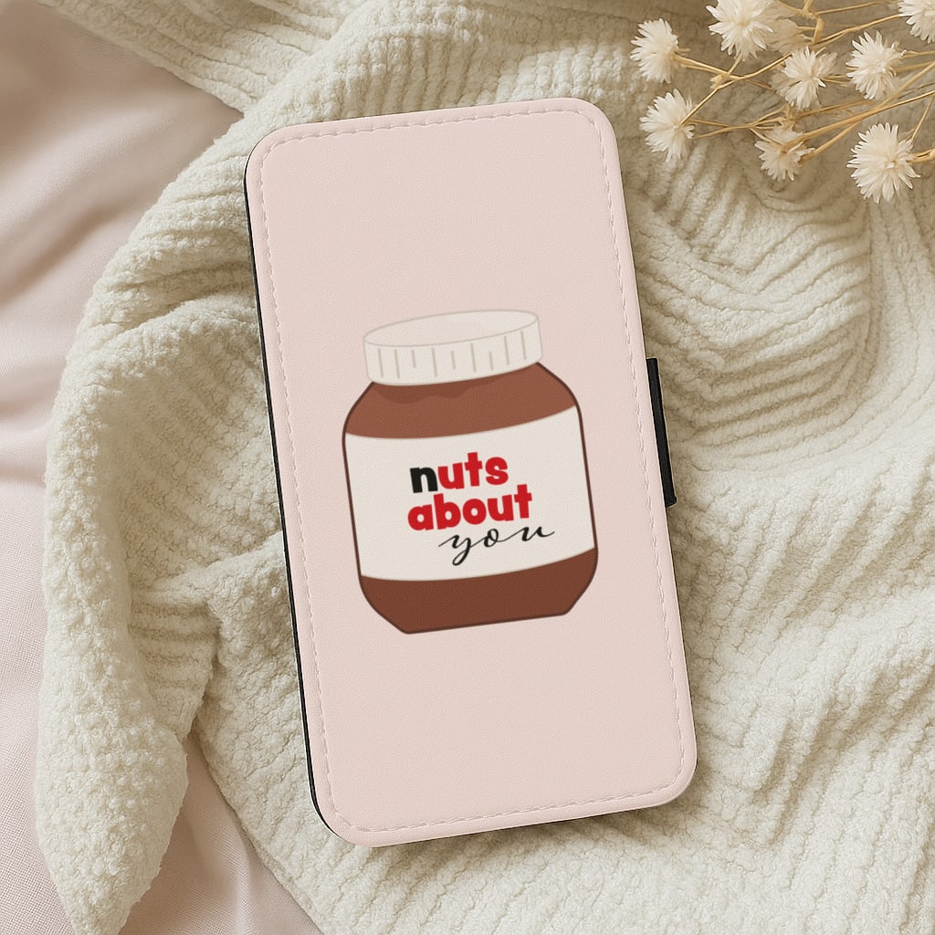 Nuts About You - Nutella Wallet Phone Case