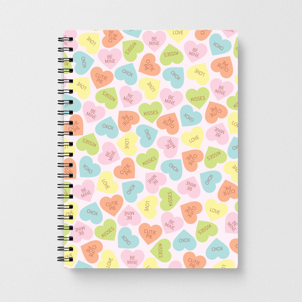 Love Hearts- Valentine's Day Notebook