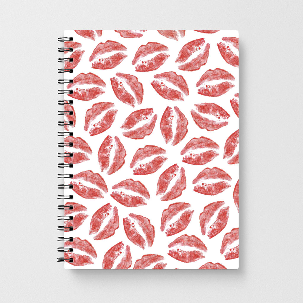 Kisses - Valentine's Day Notebook