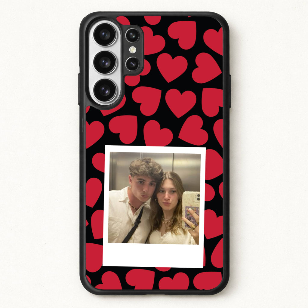Valentine's Polaroid Phone Case for Galaxy S26 Ultra