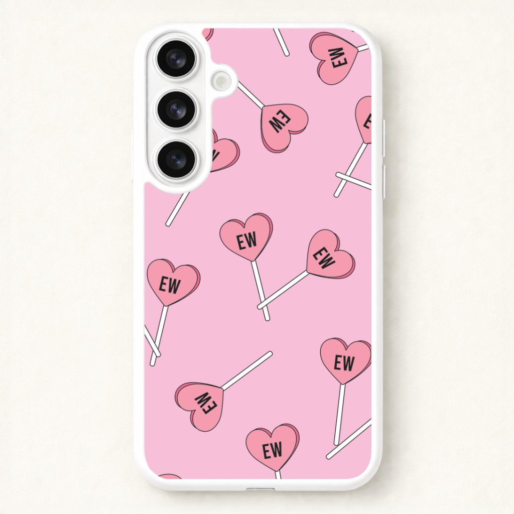 Ew Love Heart Lolipops Pattern Phone Case for Galaxy S26
