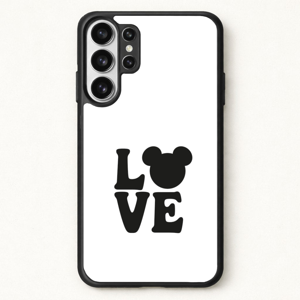 Mouse Love Valentine's Phone Case for Galaxy S26 Ultra