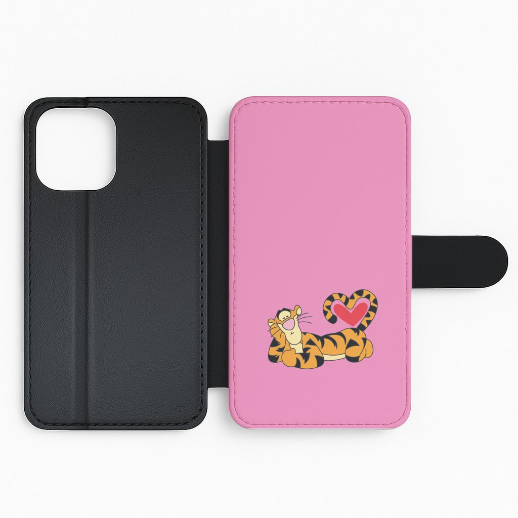 Tiger Valentine's Flip Phone Case