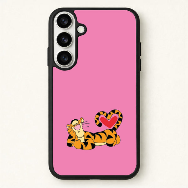 Tiger Valentine's Phone Case for Galaxy S26 Plus