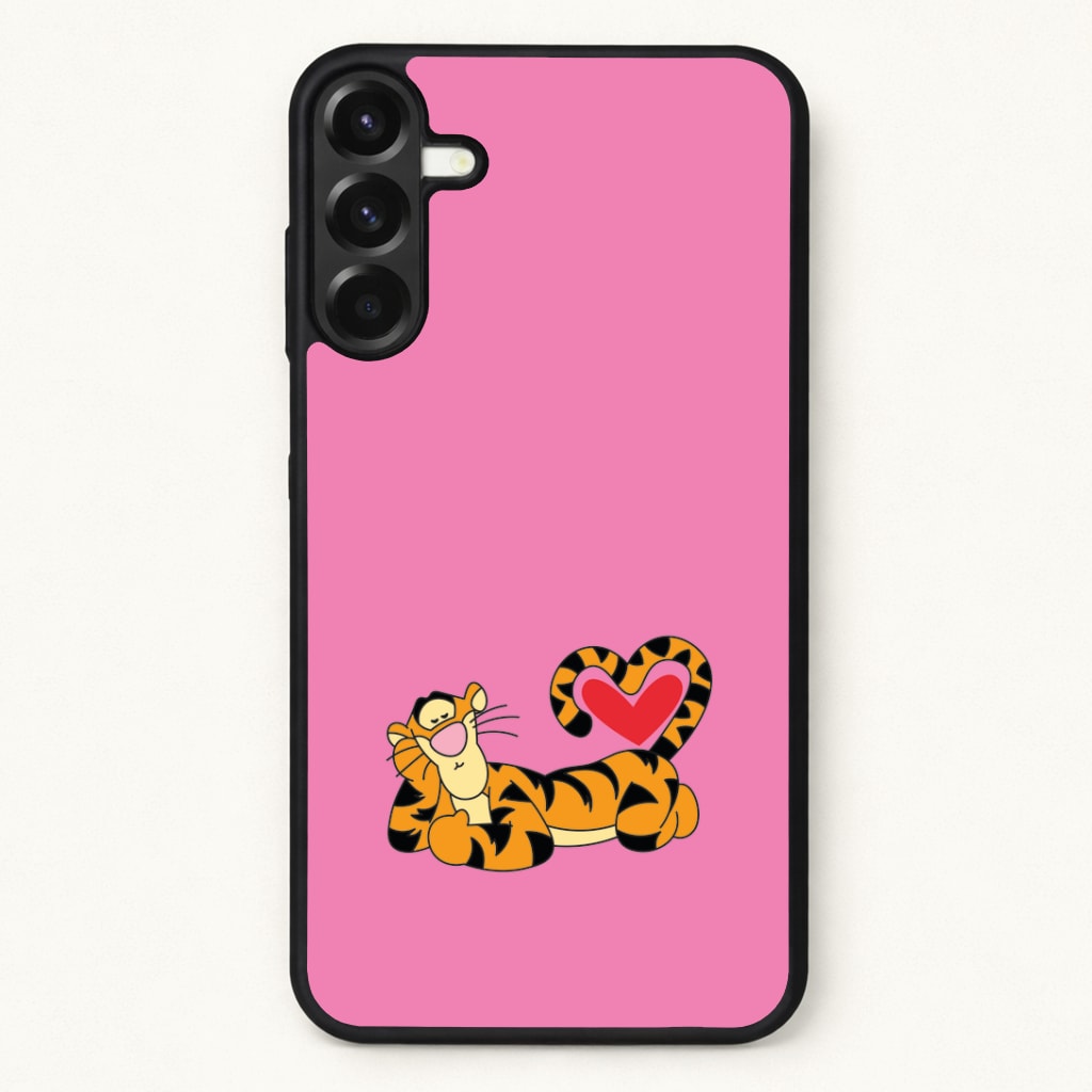 Tiger Valentine's Phone Case for Galaxy A17