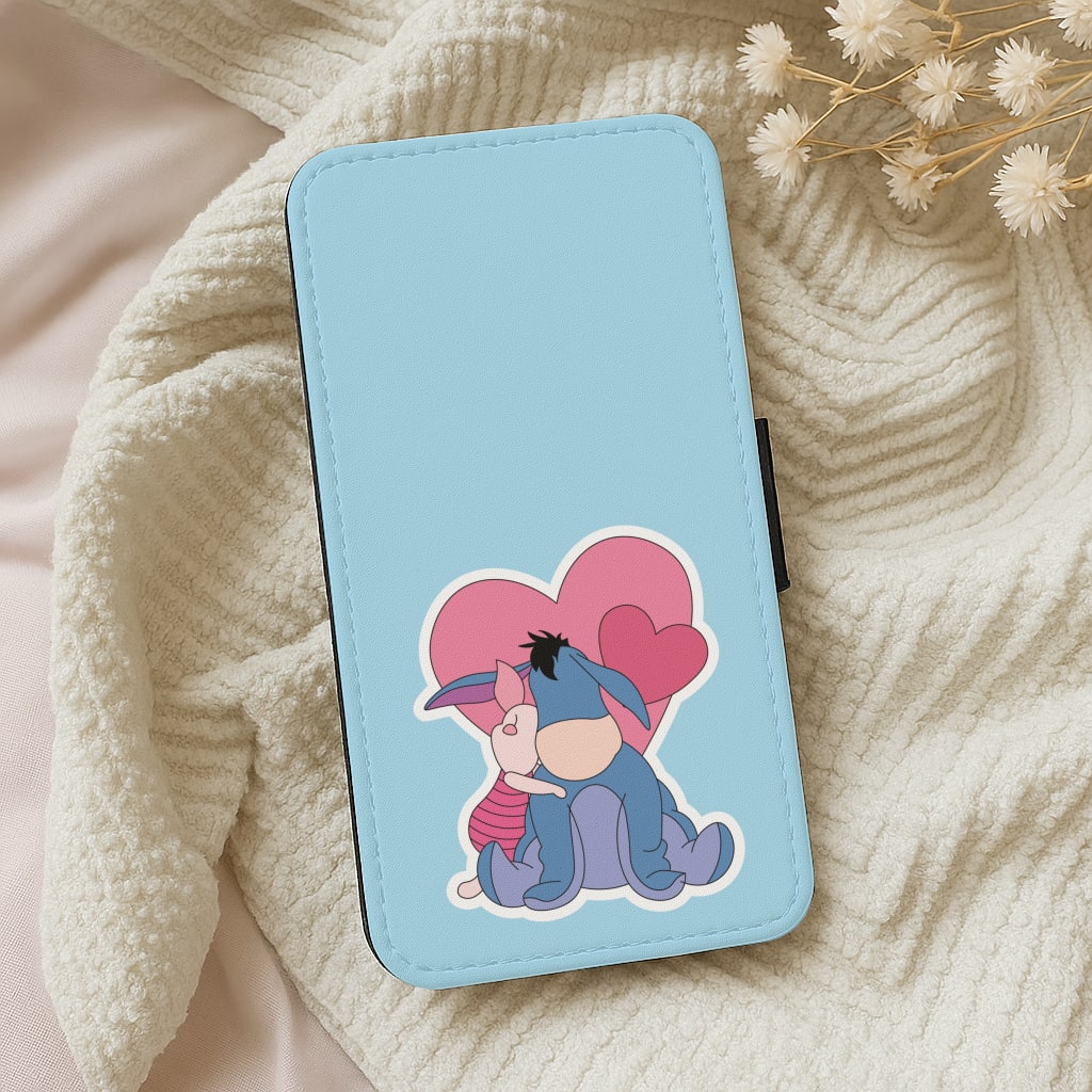 Donkey and Pig Valentine's Wallet Phone Case