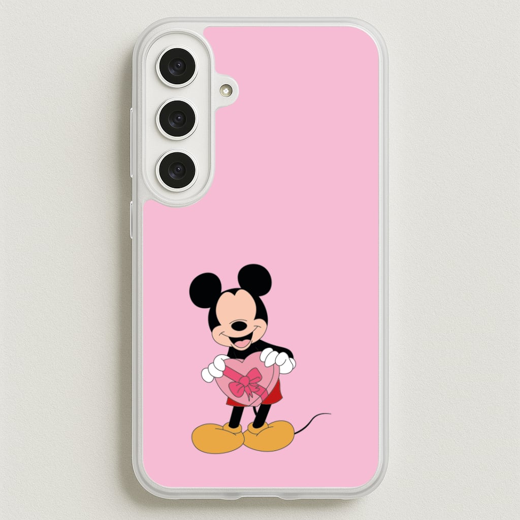 Mickey's Gift Valentine's Phone Case for Galaxy S25FE