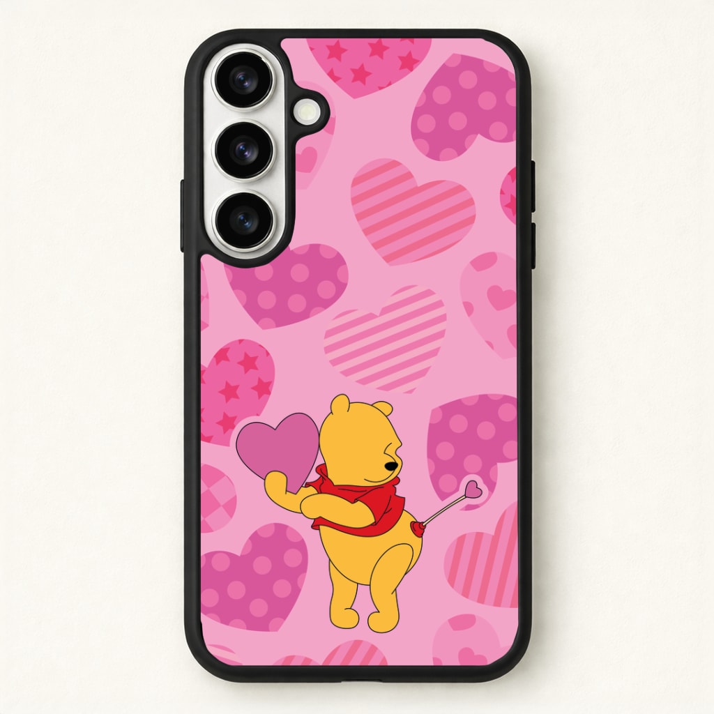 Cupid Pooh Valentine's Phone Case for Galaxy S26