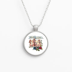 Friends Not Food - Vegan Necklace