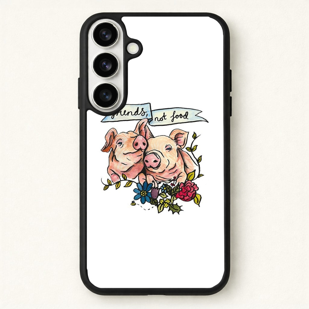 Friends Not Food - Vegan Phone Case for Galaxy S26 Plus