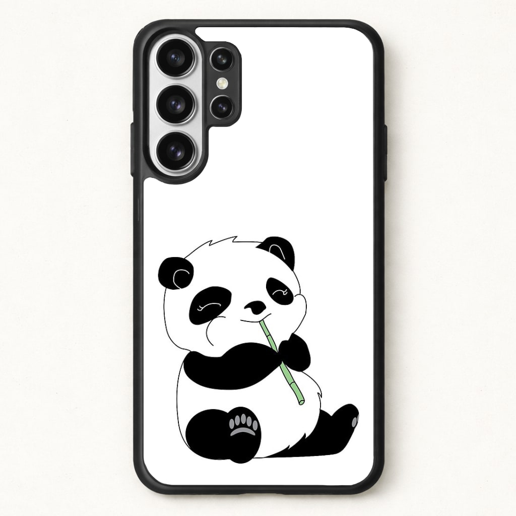 Vegan Panda Phone Case for Galaxy S26 Ultra