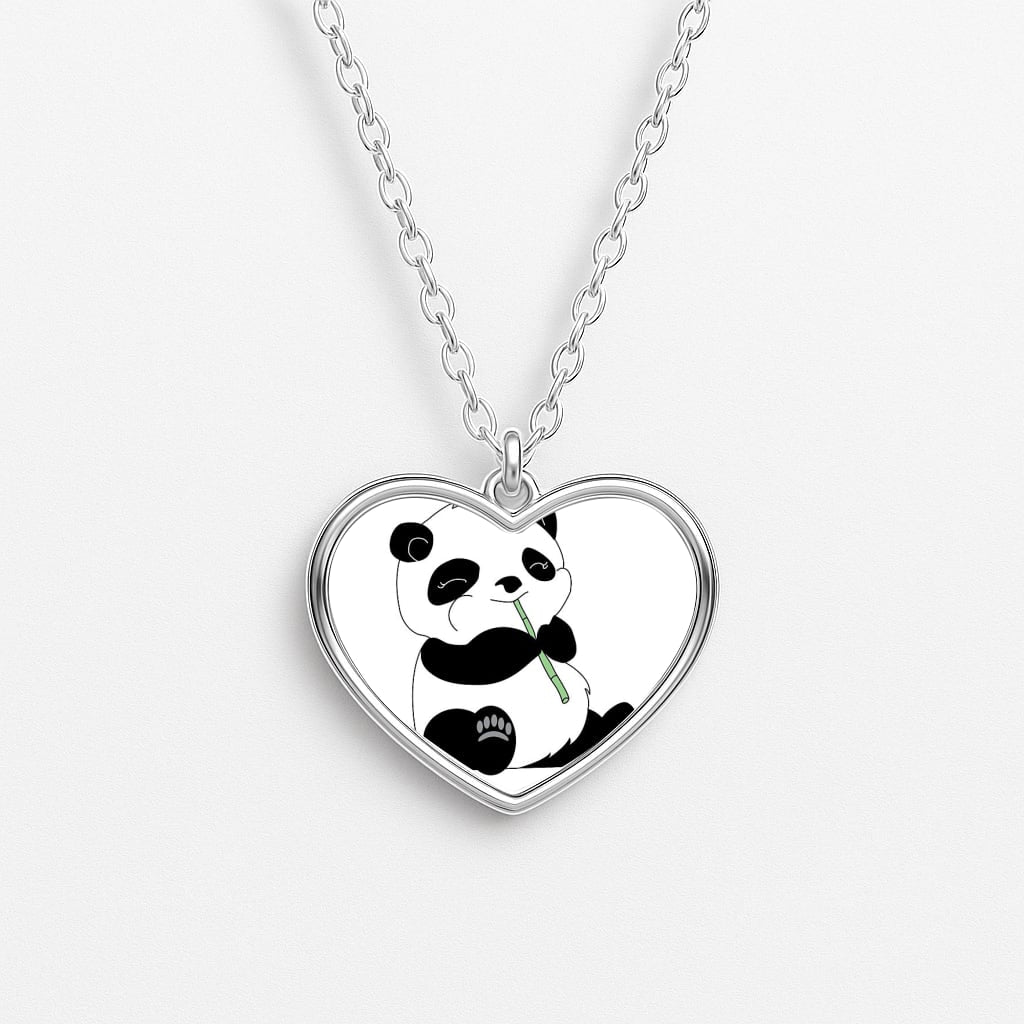 Vegan Panda Necklace