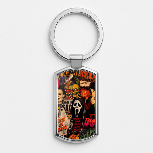 Silver Metal Keyring