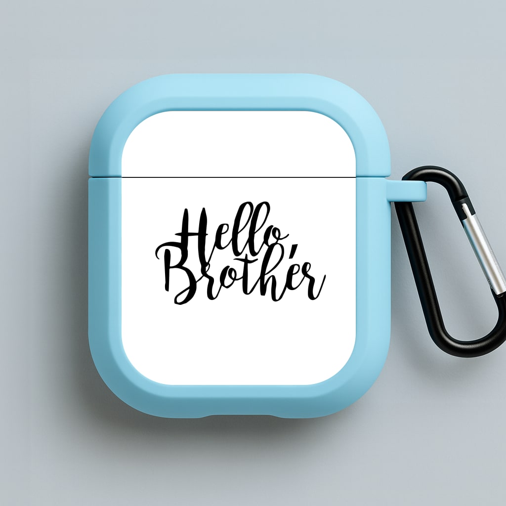 Hello Brother - VD Blue AirPods Case