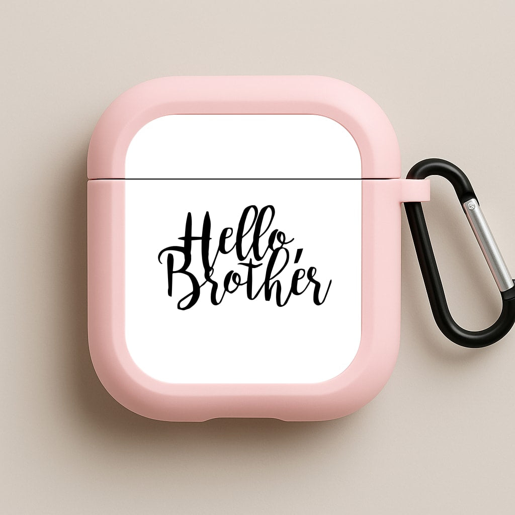 Hello Brother - VD Pink AirPods Case