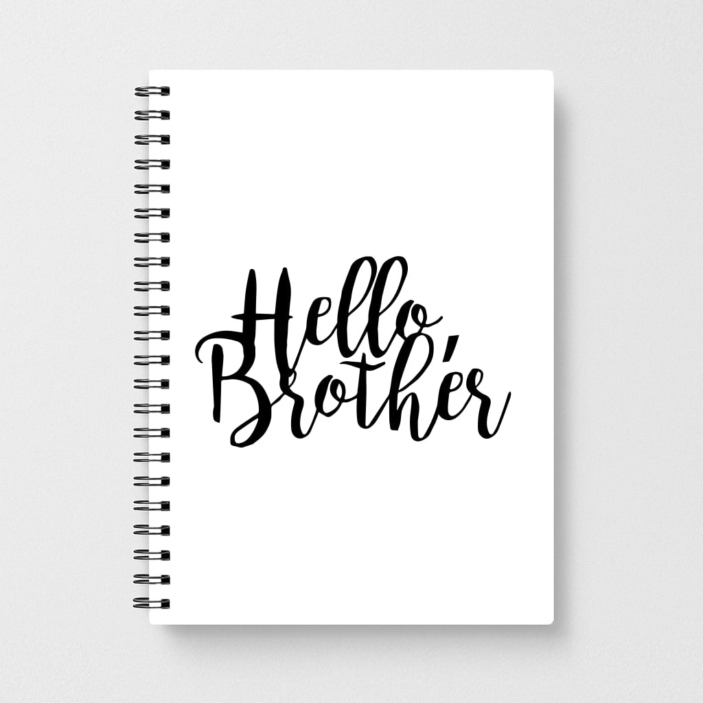 Hello Brother - Vampire Diaries Notebook - Fun Cases