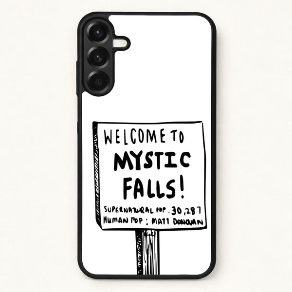 Welcome to Mystic Falls - VD Phone Case for Galaxy A37