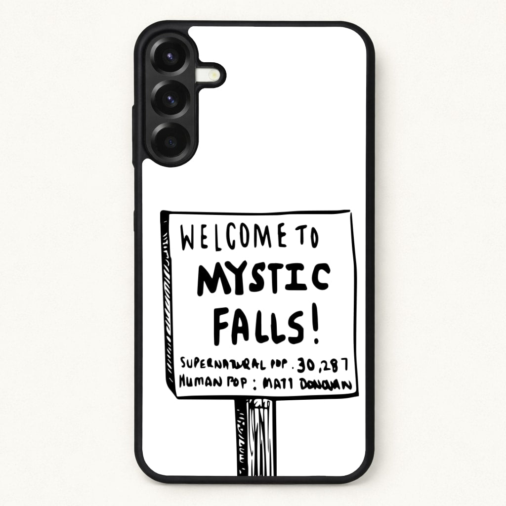 Welcome to Mystic Falls - VD Phone Case for Galaxy A57