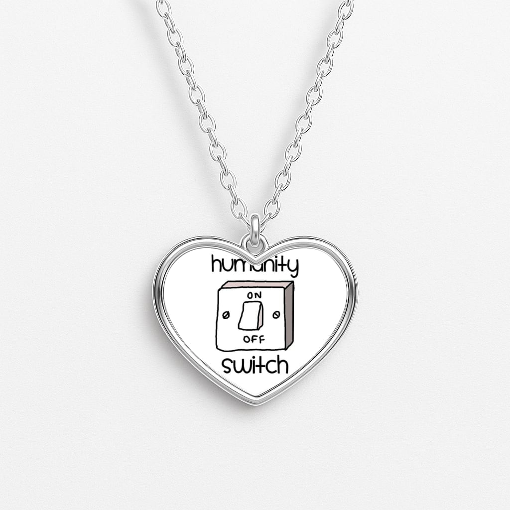 Humanity Switch - VD Heart Necklace