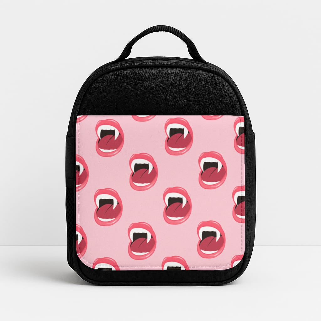 Vampire Pattern Insulated Lunchbox