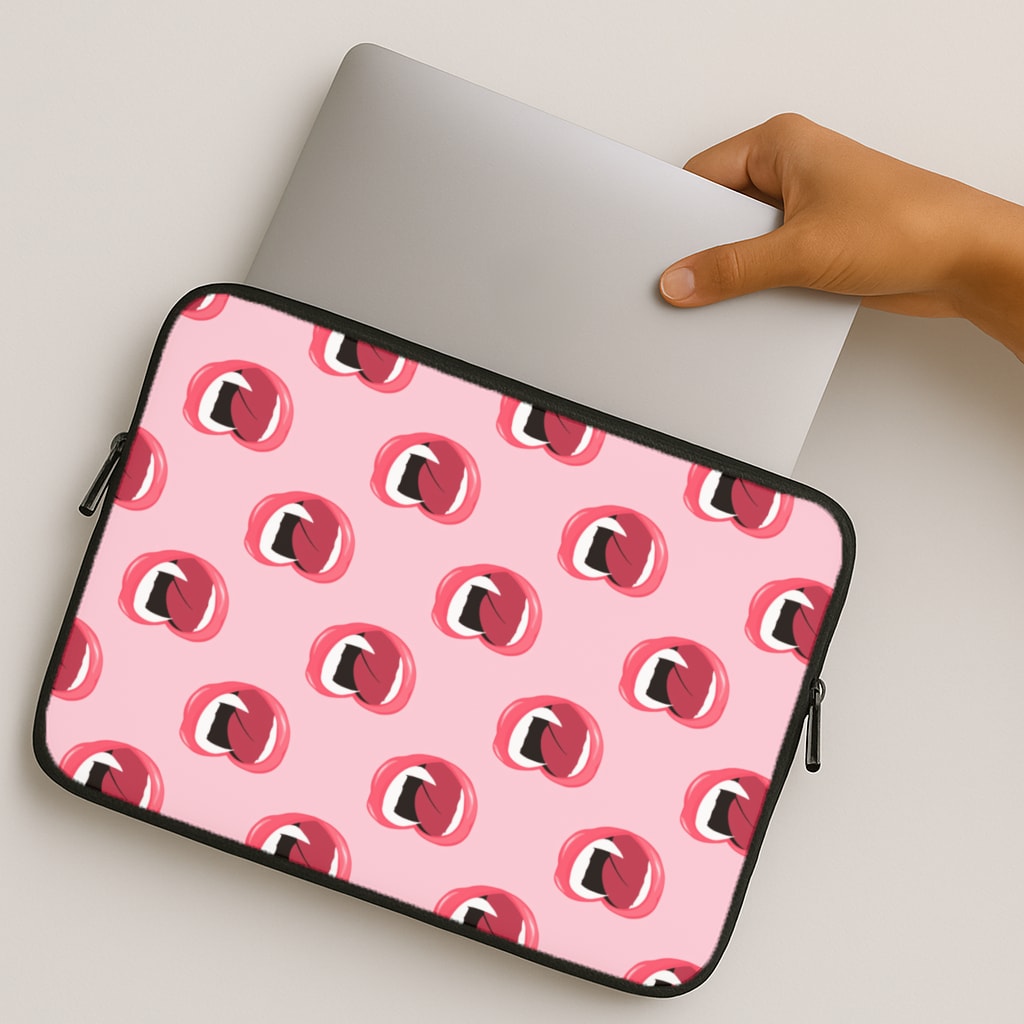 Vampire Pattern MacBook Case