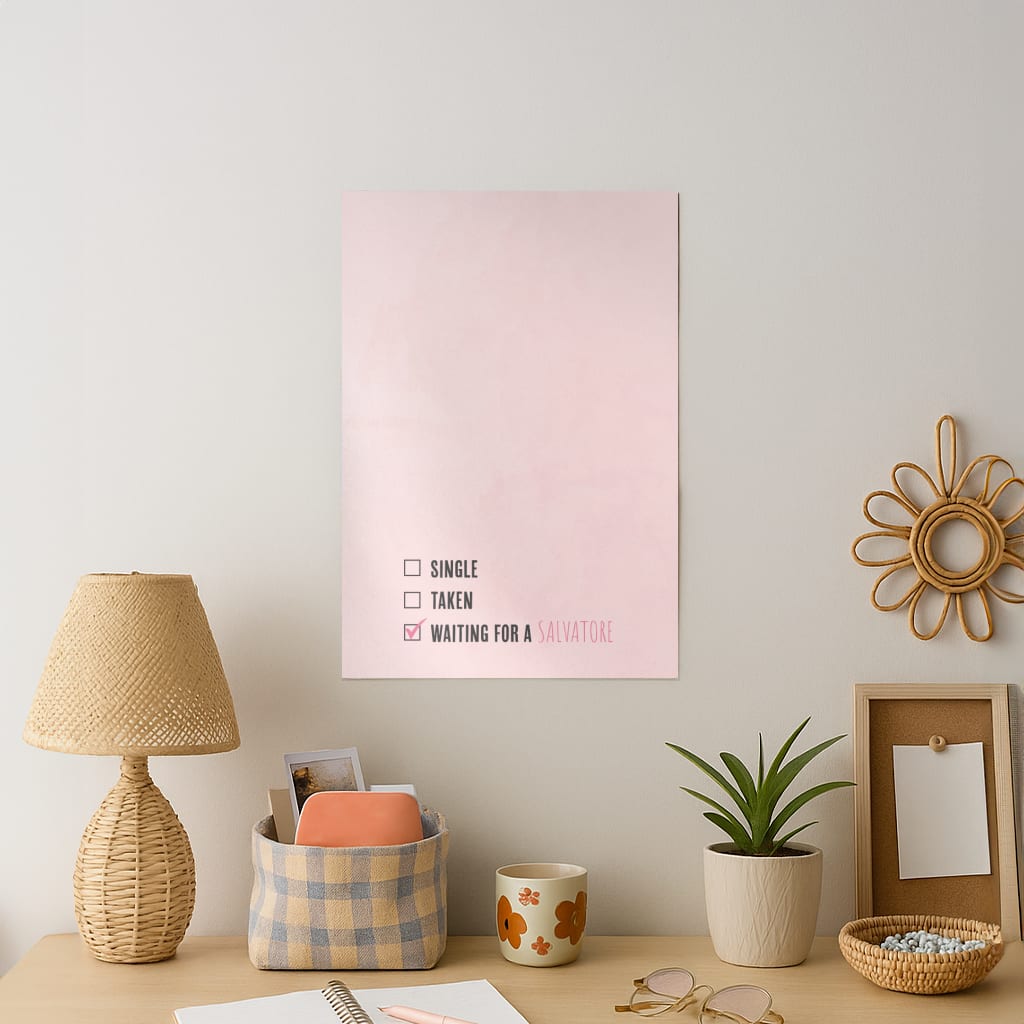 Waiting For A Salvatore - VD Art Print